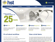 Tablet Screenshot of hstcentral.com
